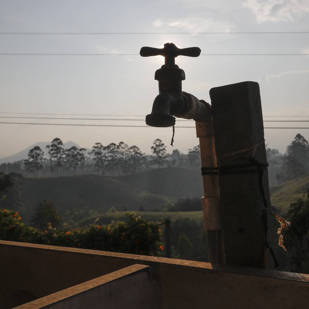 Los cortes de agua de este fin de semana en el sur de Medellín y el Valle de Aburrá fueron programados por unos trabajos de modernización de la planta La Ayurá. FOTO: Manuel Saldarriaga Quintero