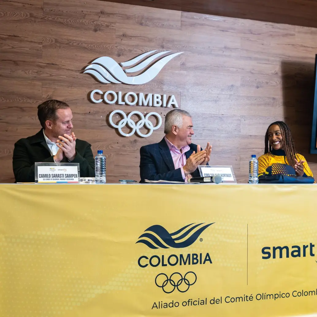 Comité Olímpico Colombiano en alianza con SmartFit. Foto: cortesía Comité Olímpico Colombiano