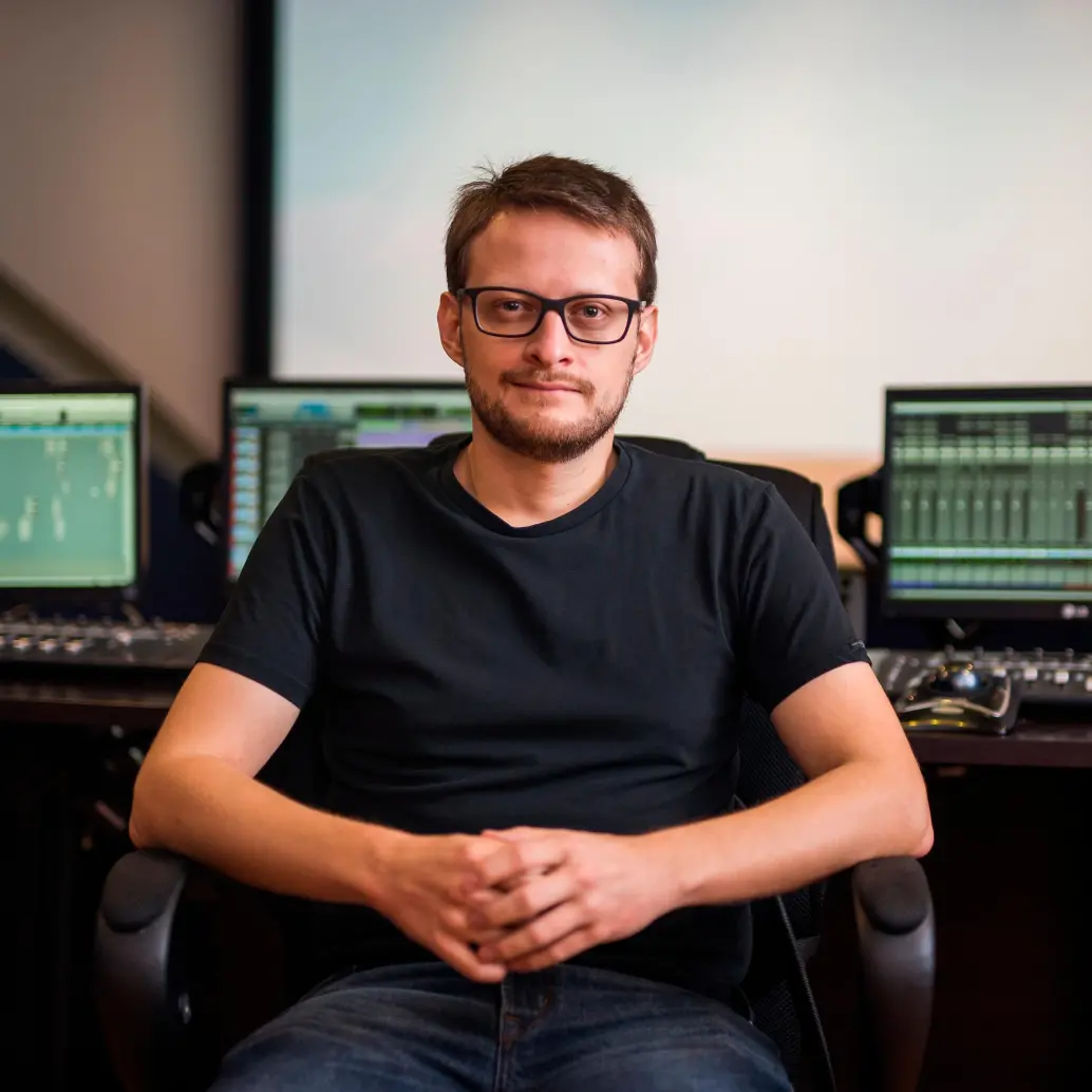 Daniel Vásquez es hoy un referente en el sonido para cine y televisión en Colombia. FOTO Cortesía Jonathan Álvarez