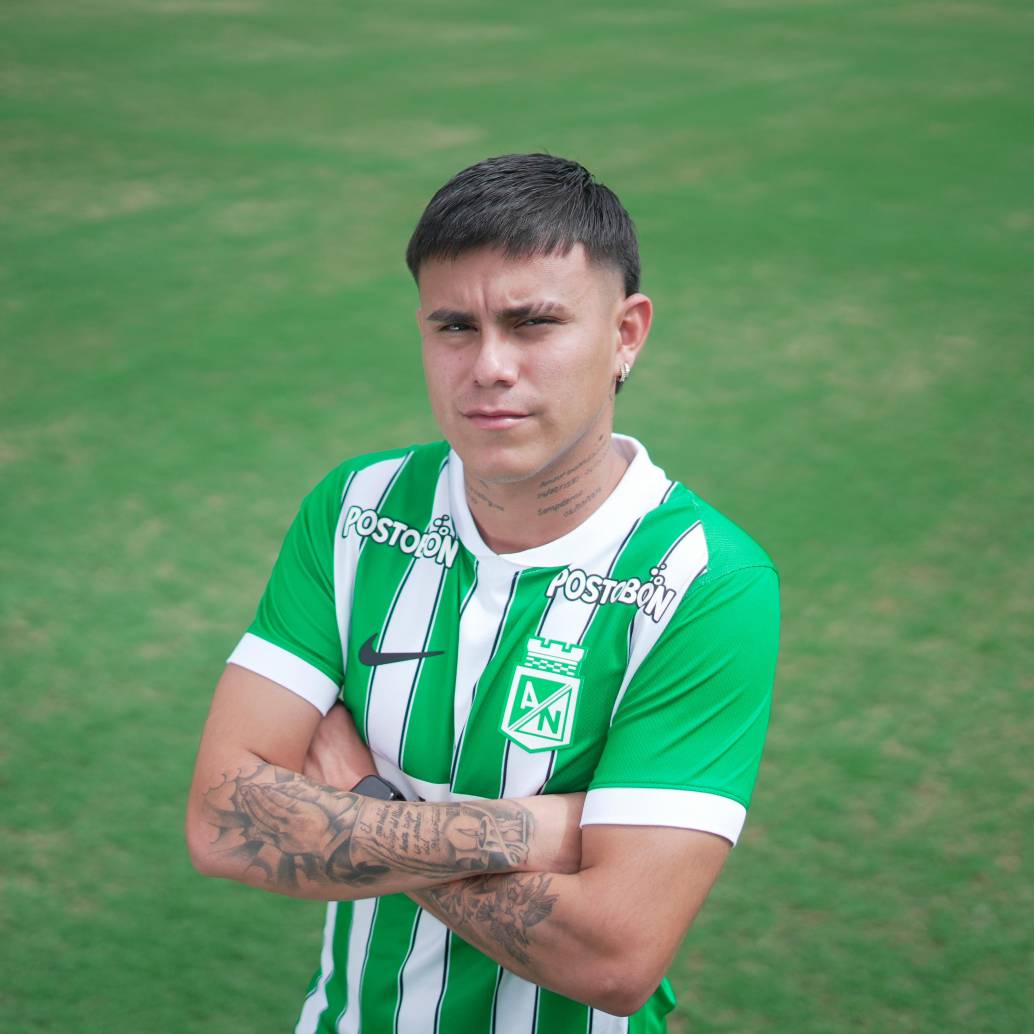 El futbolista colombiano Nicolás Rodríguez fue una de las figuras del Orlando City en la temporada pasada. Llega con su talento a Nacional. Foto cortesía Atlético Nacional. 