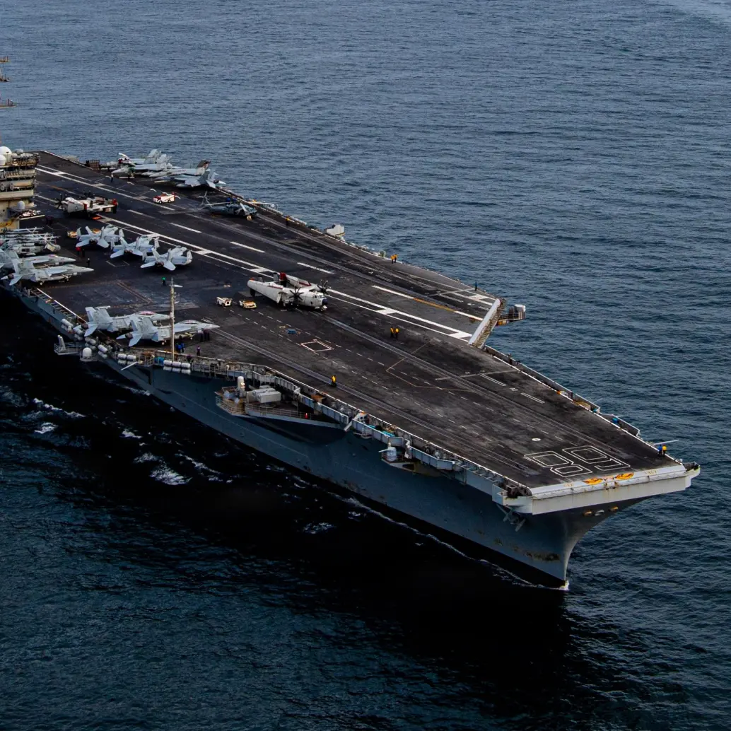 El portaaviones Nimitz podría señalar una entrada de Estados Unidos a Cuba. Foto: Departamento de Estado de EE.UU.