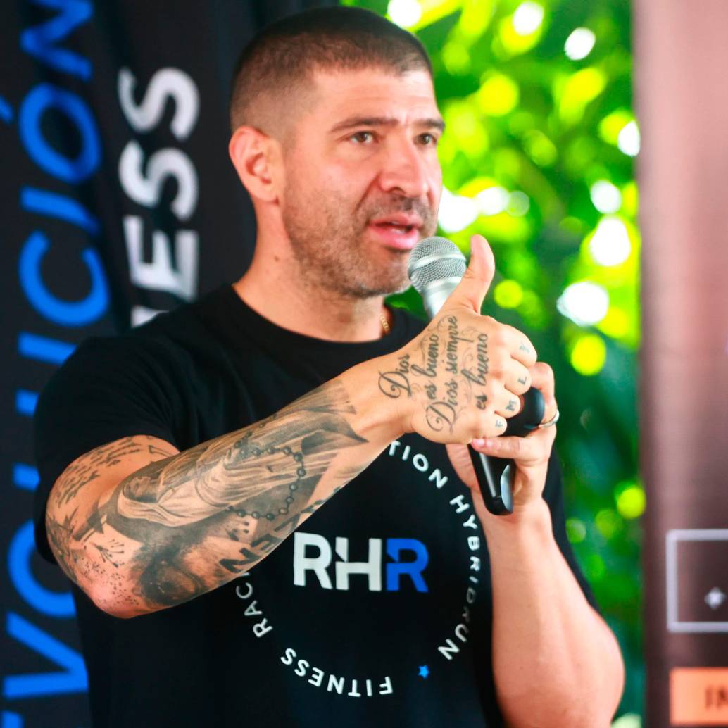 Tin Castro bajo su lema “cuerpo sano, mente sana” busca revolucionar el mundo del fitness. FOTO: Manuel Saldarriaga.