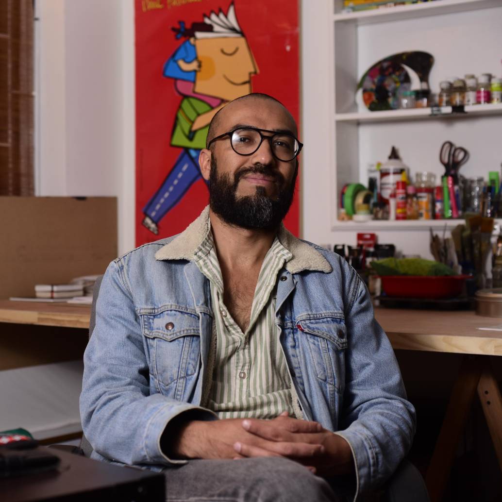 Dipacho es el seudónimo del autor Diego Francisco Sánchez Rodríguez, destacado ilustrador y escritor colombiano. Foto: Juan Pablo Nieto Oliveros