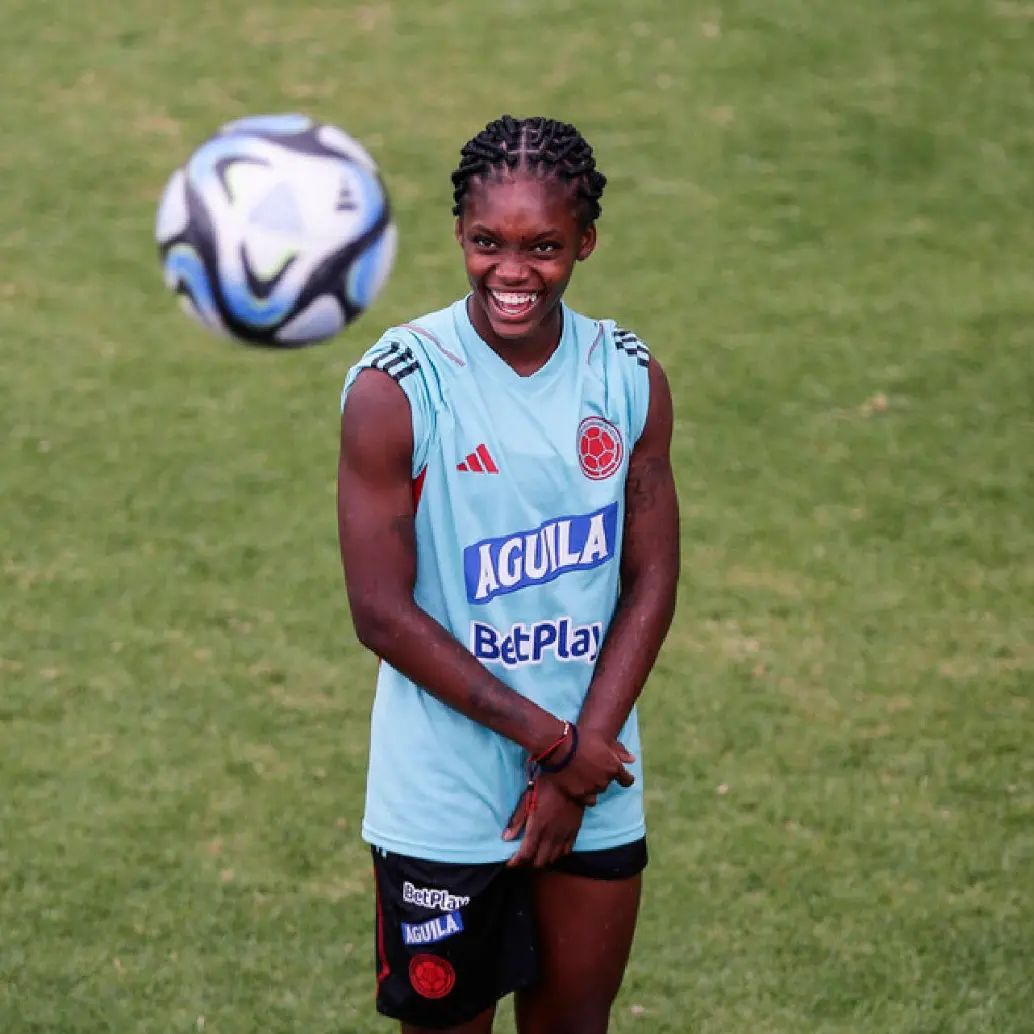 Linda Caicedo, entre las figuras del fútbol mundial que tendrá la Copa América en Ecuador. FOTO COLPRENSA