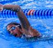 La antioqueña Tiffany Murillo sumó su primer oro en los Panam Aquatics Championship que se disputan en Medellín. FOTO EC