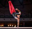 Ángel Barajas, el mejor gimnasta en la historia de Colombia. FOTO CORTESÍA COC