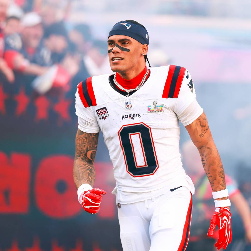 Sin dudas, Christian Gonzalez fue una de las figuras de la NFL esta temporada y seguramente tendrá propuestas de otros equipos. Sin embargo, los Patriots no lo dejarán ir fácilmente. <span class="mln_uppercase_mln">FOTO</span> <b><span class="mln_uppercase_mln">GETTY</span></b>