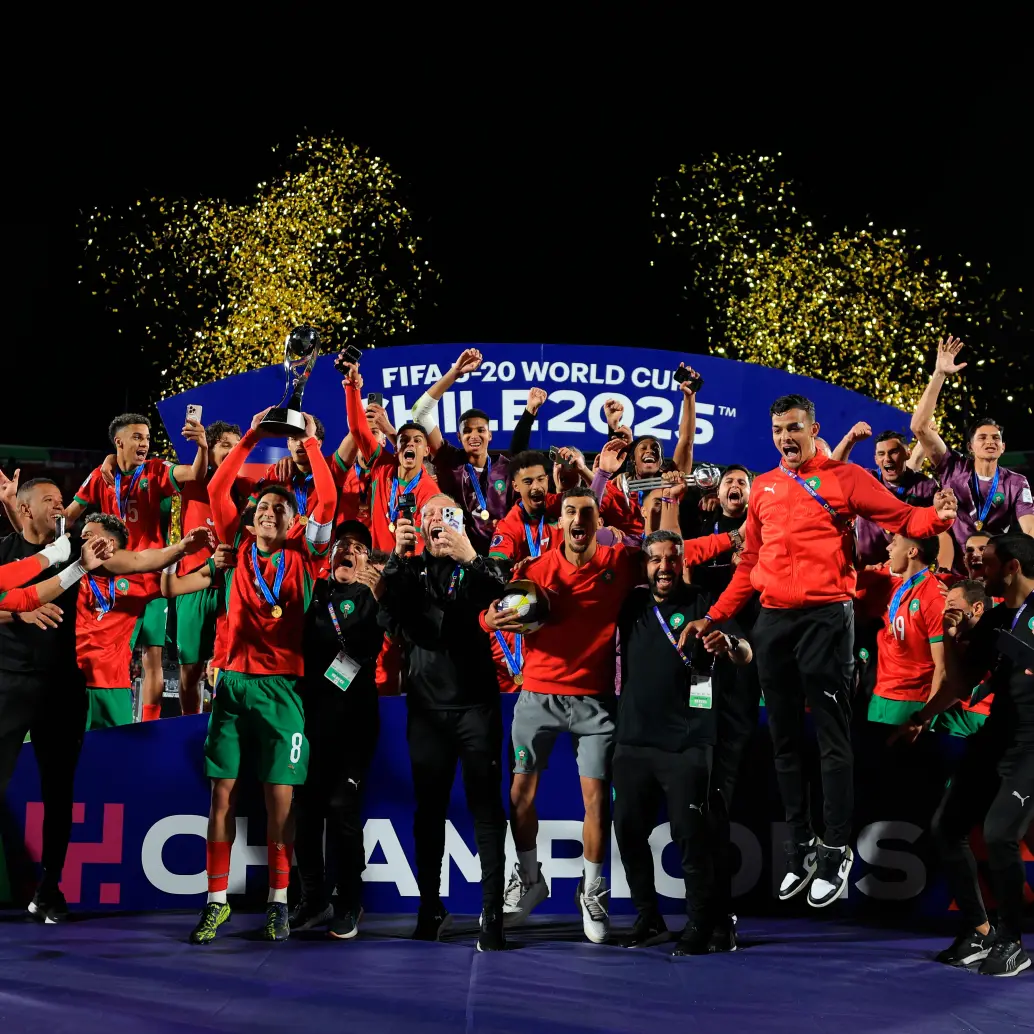 Marruecos superó a Argentina en la final del Mundial. <span class="mln_uppercase_mln">FOTO</span><b><span class="mln_uppercase_mln"> GETTY</span></b>