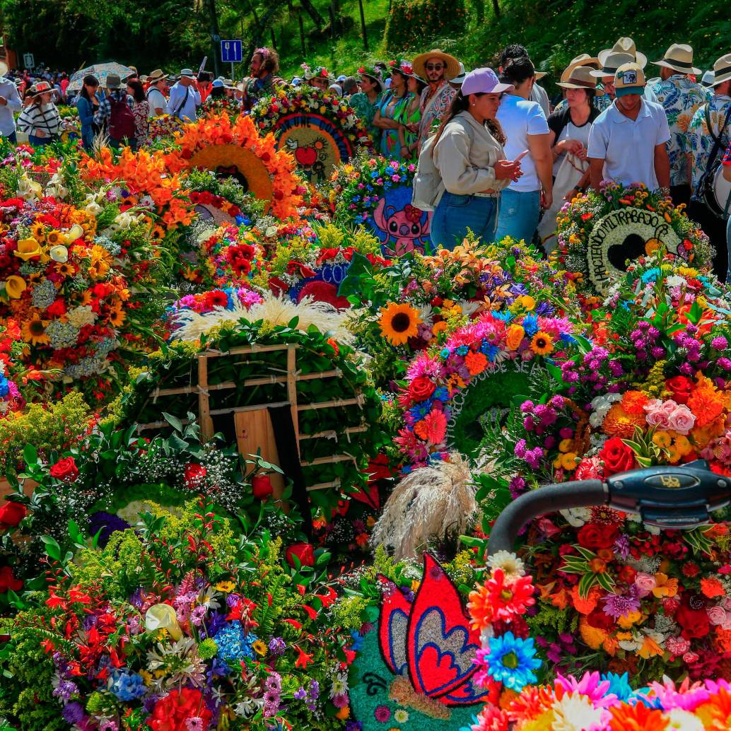 Falta solo una semana para que comience la Feria de las Flores. FOTO Camilo Suárez