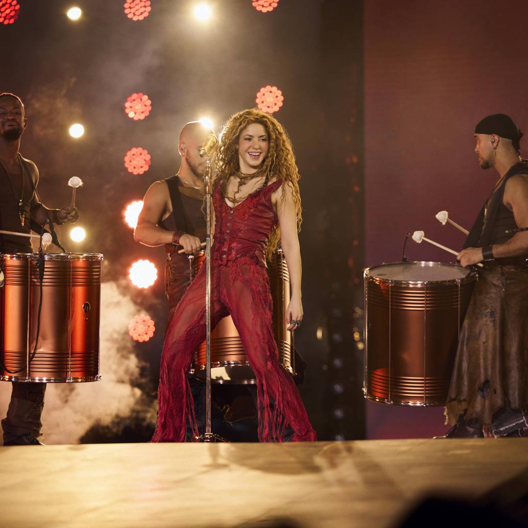Shakira agotó dos fechas seguidas en el Estadio Centenario de Montevideo, marcando un récord en la historia musical de Uruguay. FOTO cortesía Nicolás Gerardin