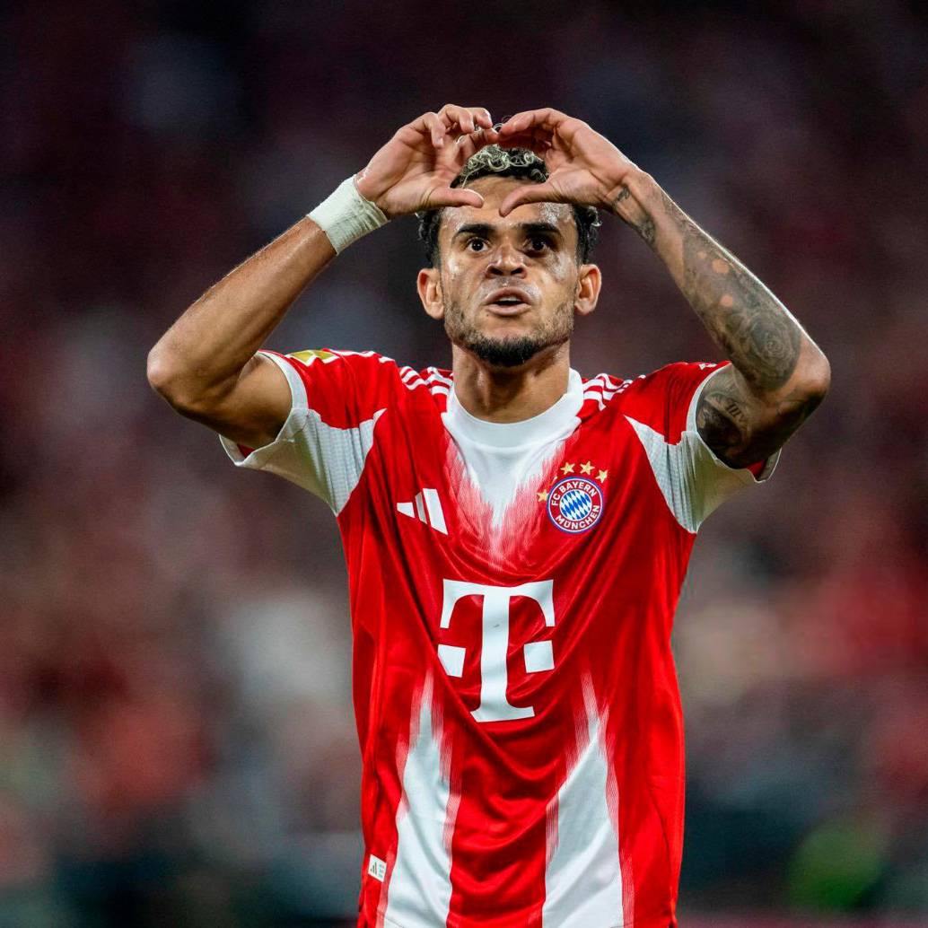 Luis Díaz llegó al Bayern Múnich a cambio de 75 millones de euros. Foto: Getty