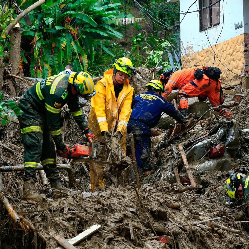 Además, las fuertes lluvias provocaron afectaciones en al menos 35 viviendas en la vereda Los Olivares, según la Alcaldía. Foto: Camilo Suárez
