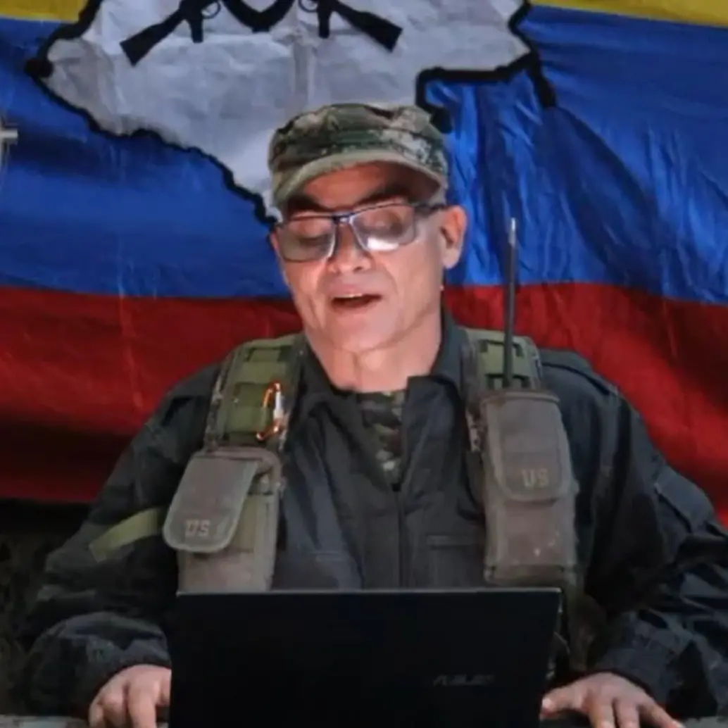 Néstor Gregorio Vera, alias Iván Mordisco convocó a cumbre criminal. Foto: captura de video