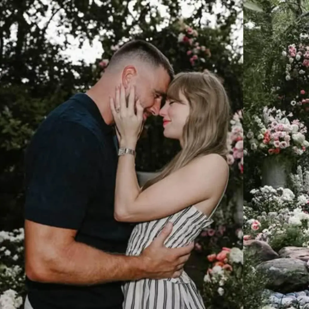 Taylor Swift, una de las cantantes más exitosas del mundo, y Travis Kelce, estrella de los Kansas City Chiefs de la NFL, anunciaron su compromiso en agosto de 2025. Foto: tomada de instagram @taylorswift