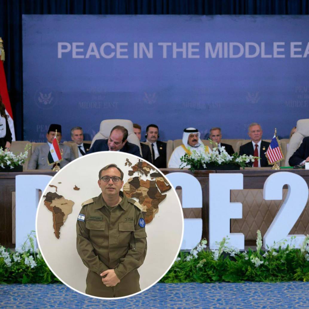 Roni Kaplan, portavoz del Ministerio de Defensa de Israel, conversó con EL COLOMBIANO sobre el acuerdo de paz que se está firmando en Egipto, la liberación de rehenes en manos de Hamás y las acusaciones en contra de Netanyahu por genocidio. Fotos: Getty Images y @CapitanKaplan