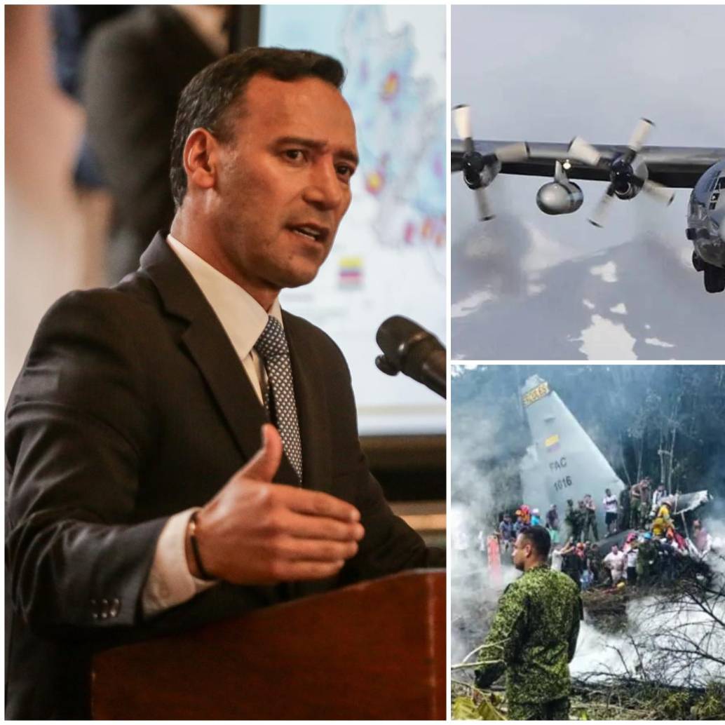 La medida, fundamentada en el cumplimiento de la vida útil y la obsolescencia técnica de los equipos, se conoce tras el accidente en Puerto Leguízamo. FOTO: Ministerio de Defensa, FAC y AFP