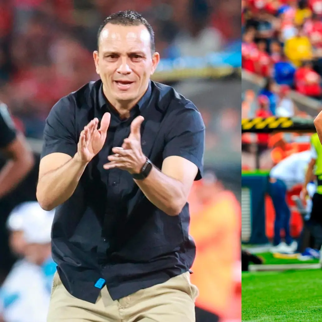 Los entrenadores antioqueños Alejandro Restrepo y David González son considerados como unos de los mejores representantes de la “nueva era” de técnicos en el país. Foto: Manuel Saldarriaga y Camilo Suárez