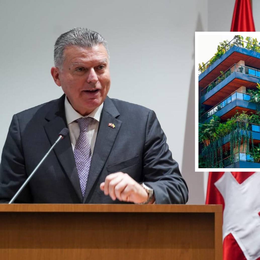 La cooperación de la Embajada Suiza en Colombia, liderada por Mayoraz, ha impulsado transformaciones en sostenibilidad urbana, construcción, energía, agua, innovación financiera y competitividad empresarial. FOTO: Cortesía y archivo El Colombiano / Jaime Pérez