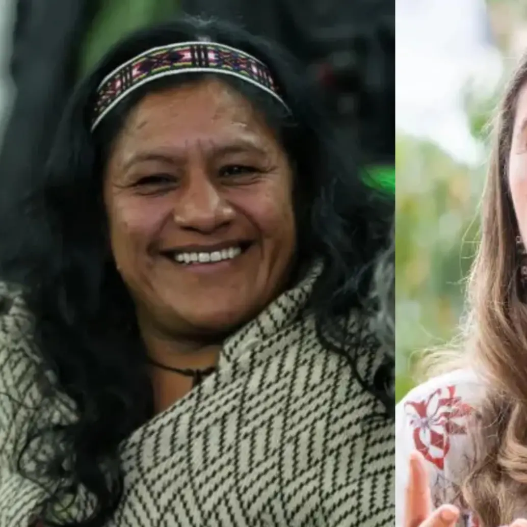 Tanto Paloma Valencia y Aída Quilcué son senadoras de la República y oriundas del departamento del Cauca. Foto: Colprensa/Camilo Suárez.