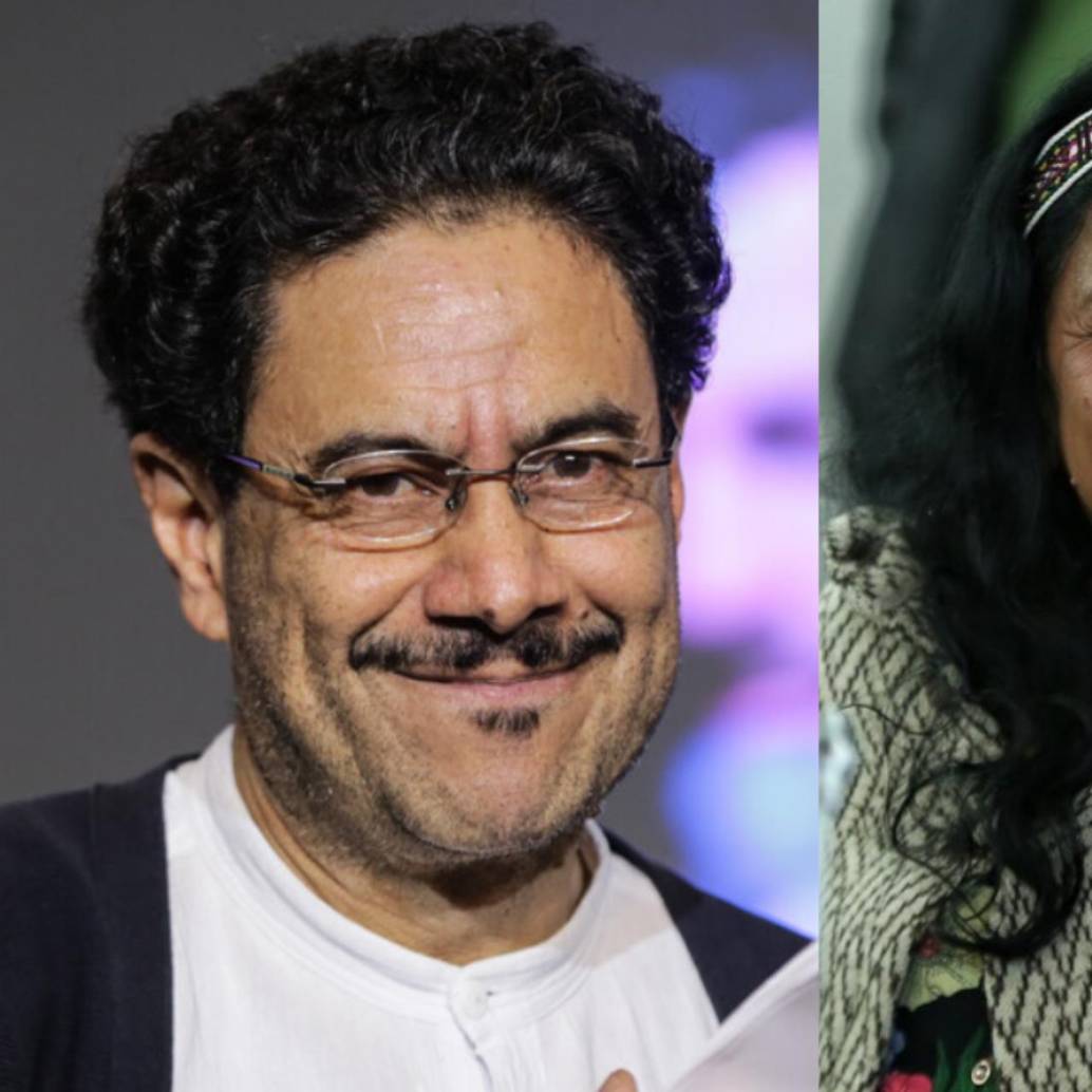 Iván Cepeda, candidato presidencial y su fórmula para la vicepresidencia, Aída Quilcué. Foto: Colprensa. 