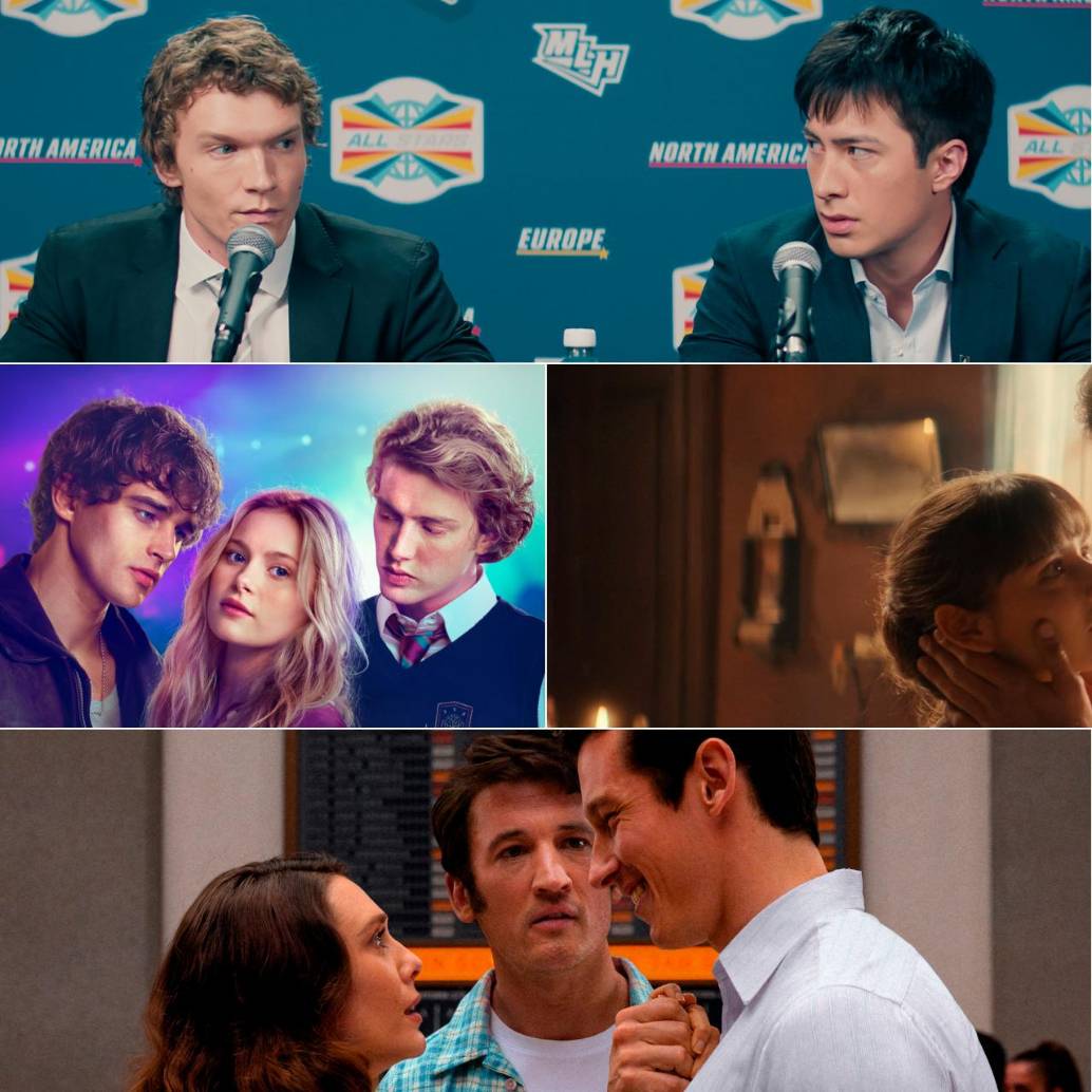 Varios títulos románticos se podrán ver este fin de semana en las plataformas, a propósito de San Valentín. FOTOS Cortesía HBO Max, Prime Video y Apple TV.