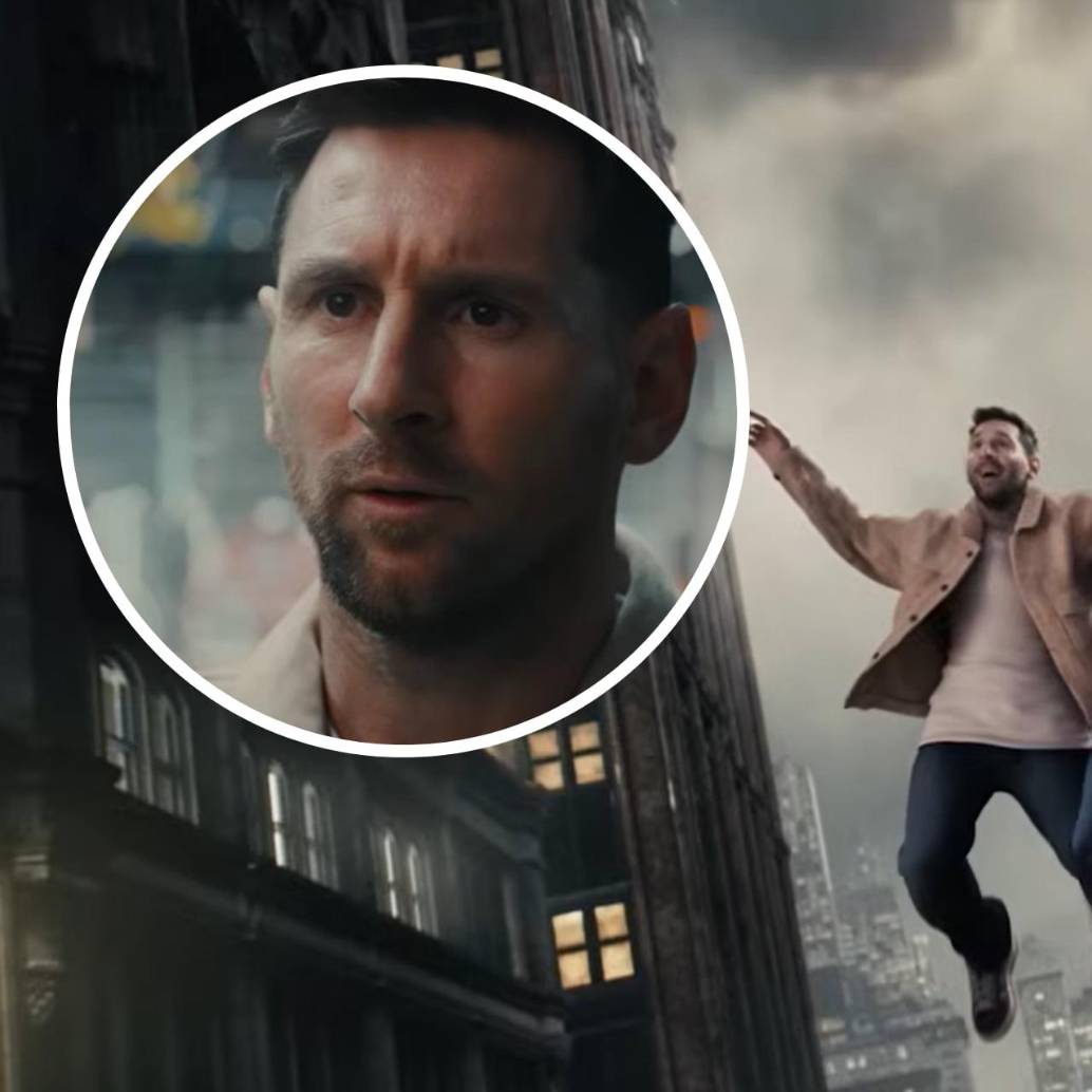 Nadie esperaba ver a Messi volando entre los rascacielos de Nueva York junto al Hombre Araña. Foto: captura de video Sony Pictures