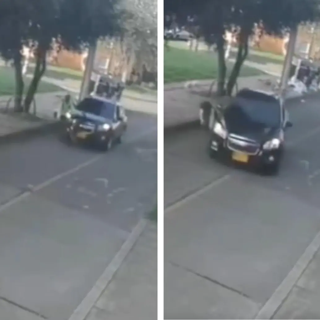 El hecho sucedió este pasado sábado 21 de marzo en Bogotá. Foto: Captura de video/Redes sociales.