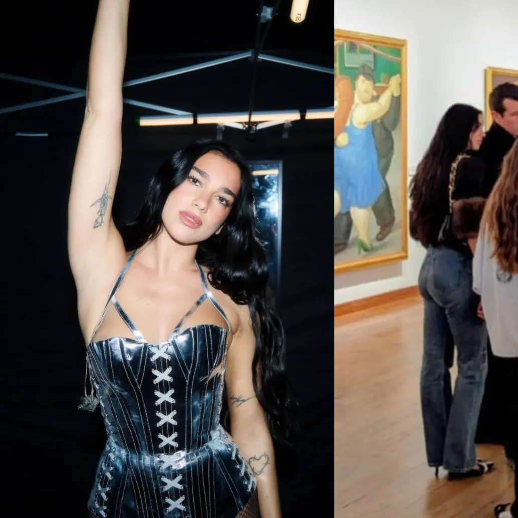 La cantante Dua Lipa se encuentra desde la noche del miércoles en Bogotá, donde ya ha visitado varios sitios turísticos de la capital colombiana. Foto: Instagram y captura de videos