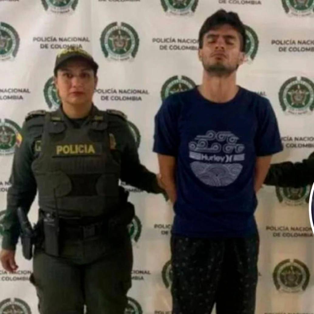 Él es Jonathan Francisco García Tapias, oriundo de Medellín, y quien fue capturado minutos después del crimen de la niña María Camila Plazas. FOTOS: Fiscalía, archivo, y cortesía