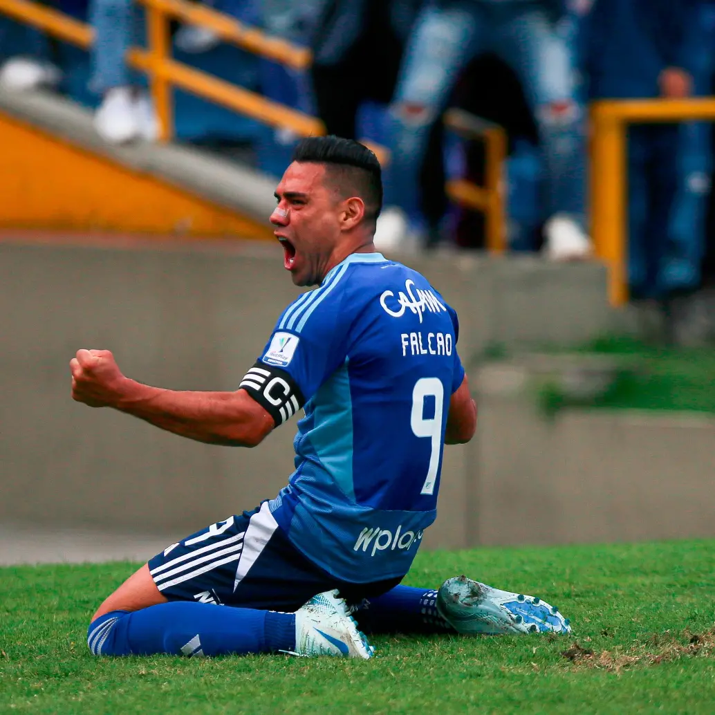 Radamel Falcao García analiza su continuidad en el cuadro azul. FOTO COLPRENSA 