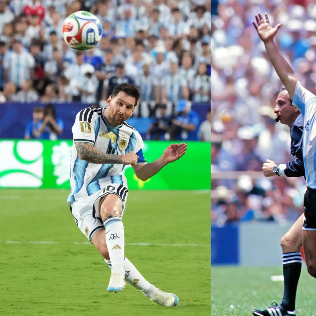 Récord de Messi en Mundiales llega en el aniversario del partido más famoso de Maradona. Foto: Getty