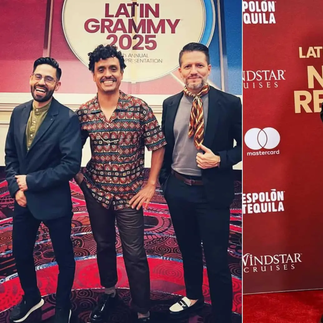 Puerto Candelaria y Andrés Cepeda están presentes en Las Vegas para la ceremonia de los Latin Grammy. FOTOS Cortesía @puertocandelaria y @andrescepeda