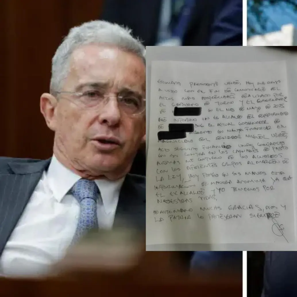 La carta estaba escrita a mano. FOTO: ARCHIVO EL COLOMBIANO