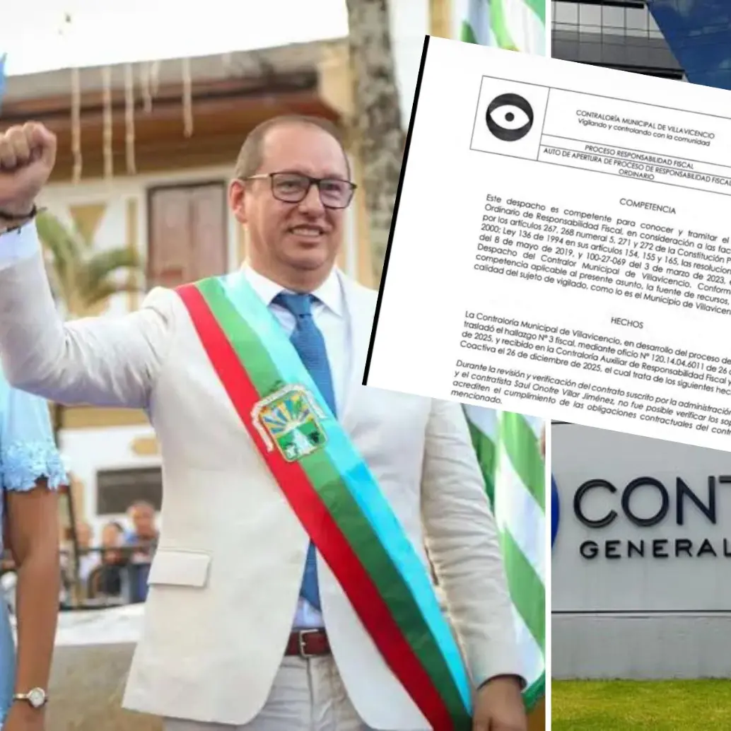 La Alcaldía de Villavicencio aparece como víctima en una investigación por presunto uso indebido de recursos públicos. FOTO: ALCALDÍA DE VILLAVICENCIO Y CONTRALORÍA.