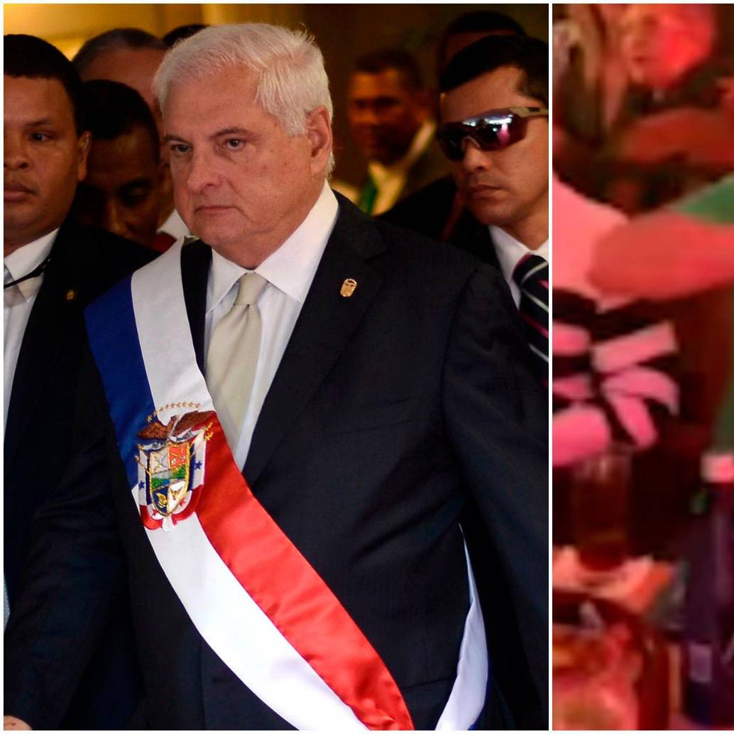 El expresidente panameño Ricardo Martinelli llegó asilado a Bogotá el sábado 10 de mayo. FOTOS: Colprensa y captura de video 