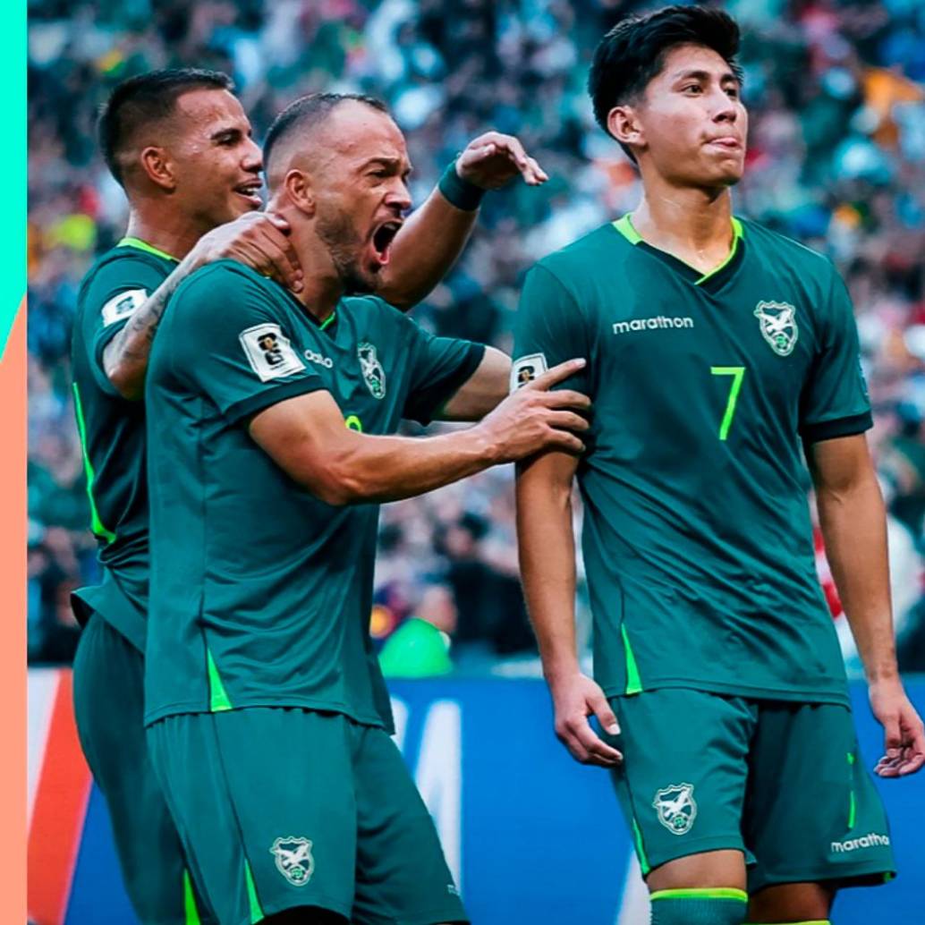 El futbolista boliviano Miguel Terceros anotó el tanto que le dio la victoria al seleccionado del altiplano. Foto: tomada del x de @FifaWorldCup
