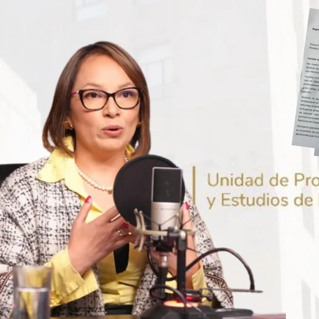 Higuera asegura que la razón de su renuncia es que dentro del Gobierno “se han tomado decisiones que no comparto, y esto hace que no pueda continuar en el cargo”. Foto: Redes Sociales/URF