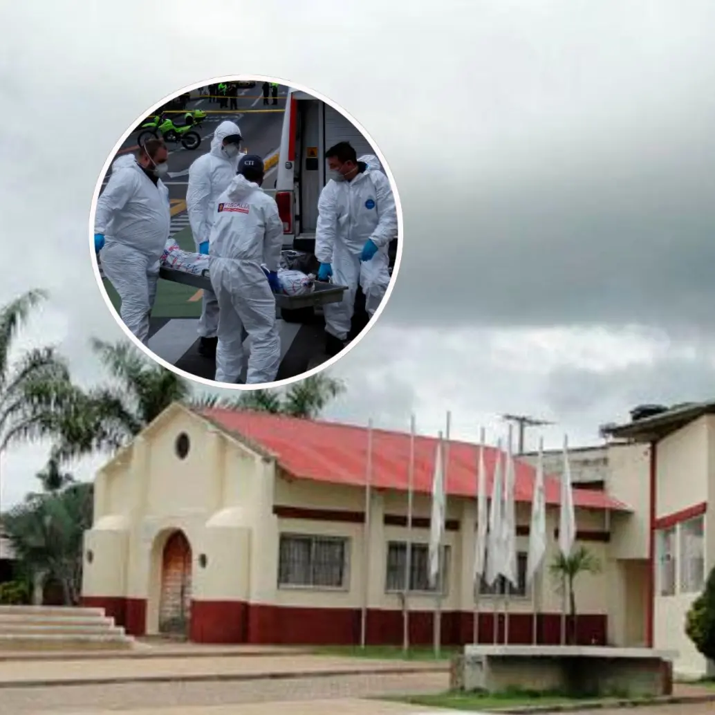 Los cuatro cuerpos fueron hallados por los vecinos, quienes se extrañaron por la ausencia de la familia en la comunidad. FOTOS: Alcaldía Tiquisio y Colprensa