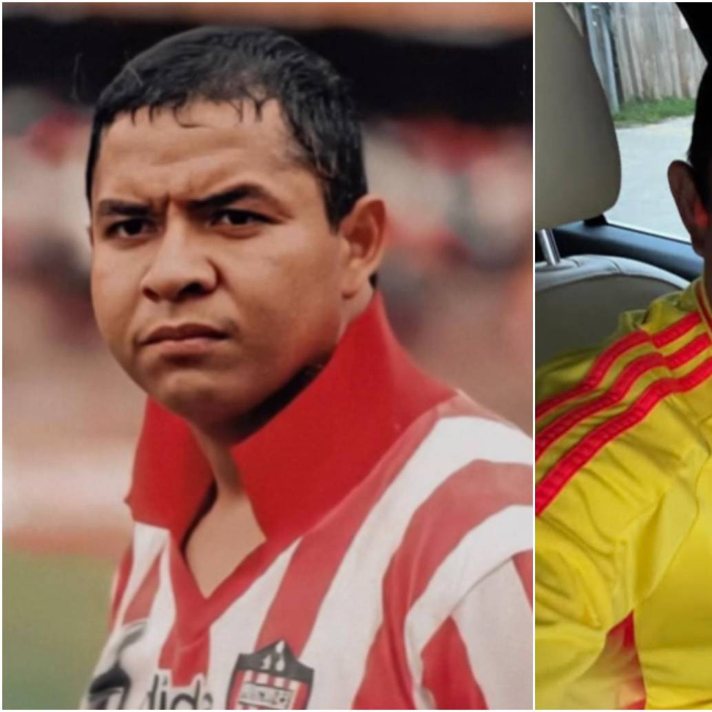 El exfutbolista colombiano de 53 años, Iván René Valenciano, conocido por haber jugado en clubes como Junior, Independiente Medellín y Deportivo Cali, necesita ayuda tras tener problemas de salud. FOTO: Redes sociales Iván René Valenciano