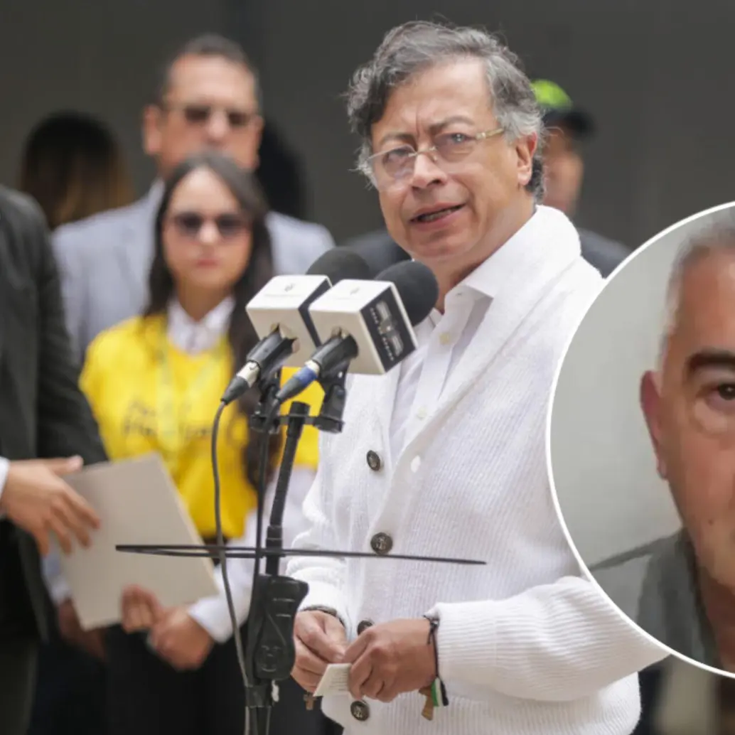 Alias Papá Pitufo logró financiar un vuelo de Gustavo Petro a Buenaventura a través del equipo de campaña del puerto. Fotos: Colprensa y Cortesía 