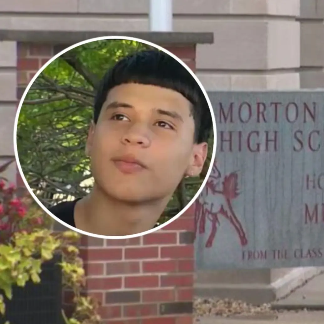 Johan David Adarve Sánchez estudiaba en la preparatoria Morton East High School en Cicero, Chicago. Fotos: redes sociales