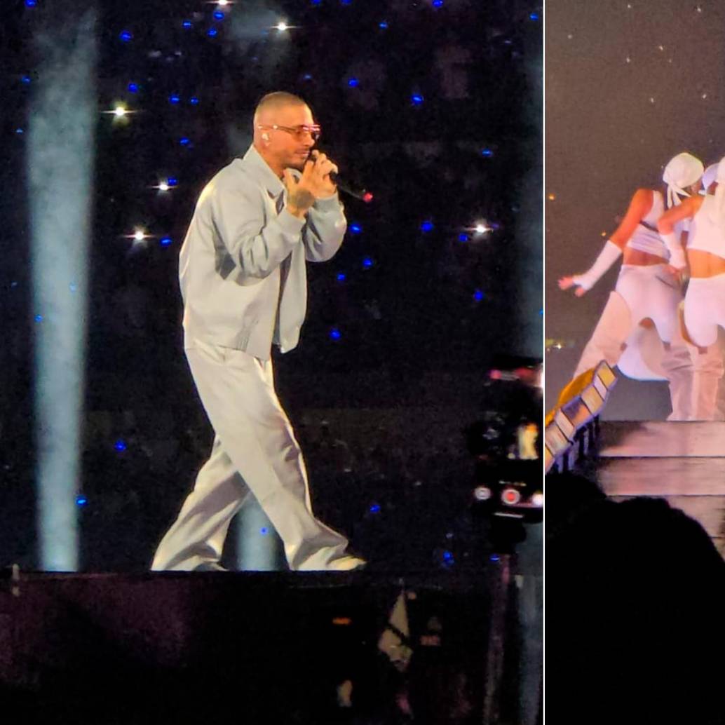 Algunos momentos del show de J Balvin en Medellín. FOTOS Claudia Arango Holguín