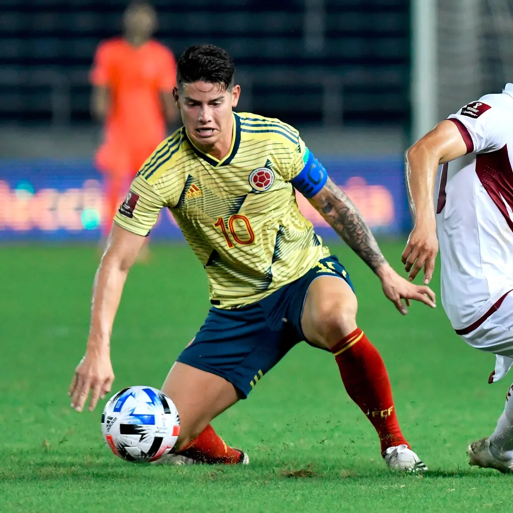 Colombia visita a Venezuela con la consigna de sumar tres puntos para mejorar su posición en la tabla y también en el Ranking FIFA. FOTO GETTY