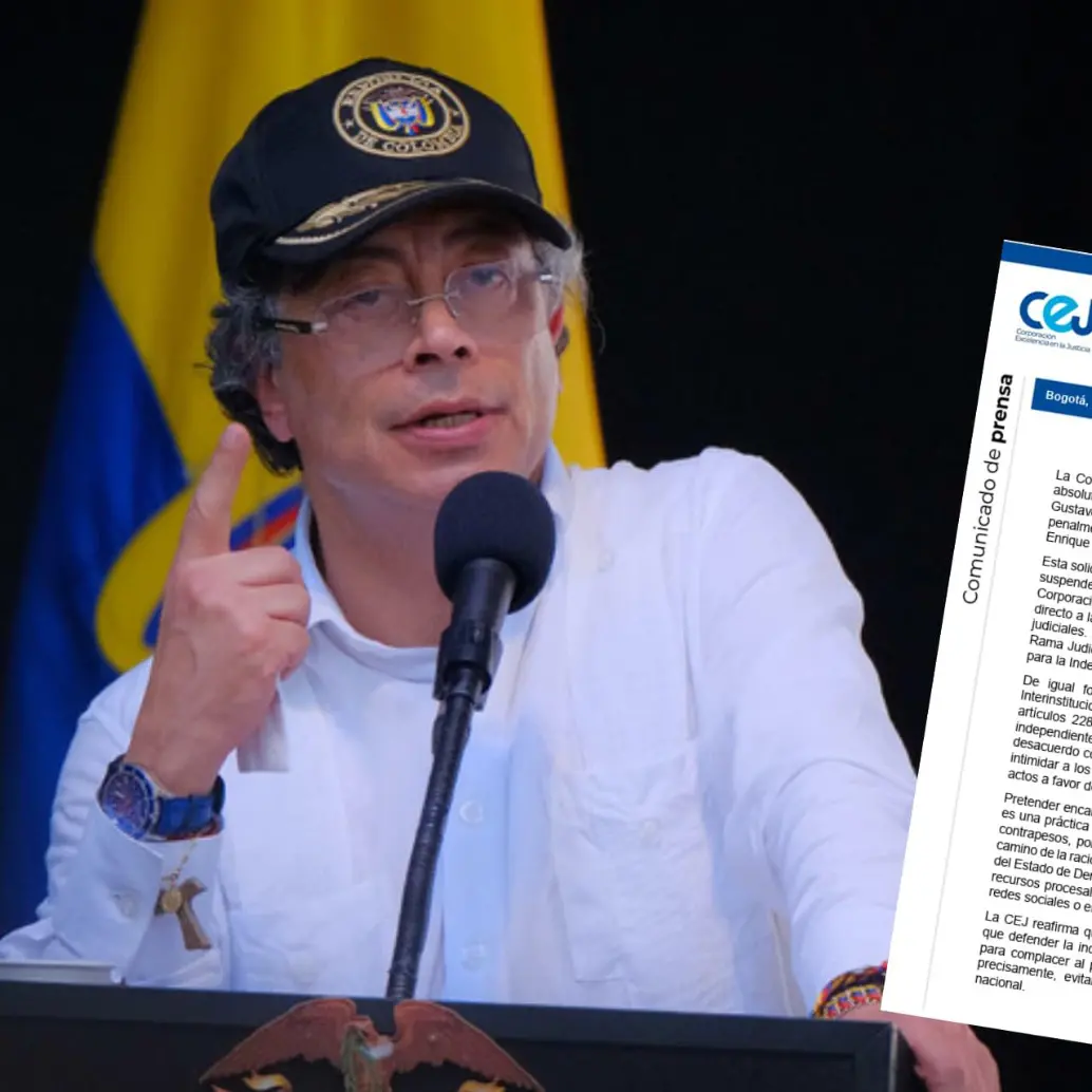 Presidente Gustavo Petro cuestionó reciente decisión del Consejo de Estado. Foto: Colprensa