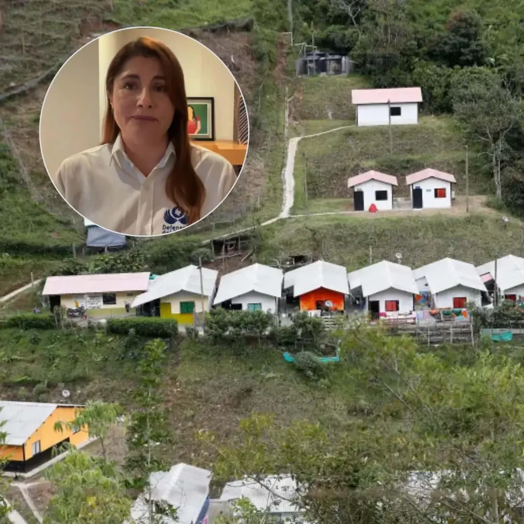 Defensora del Pueblo Iris Marín alerta sobre zonas de despeje. Foto: Manuel Saldarriaga y captura de video