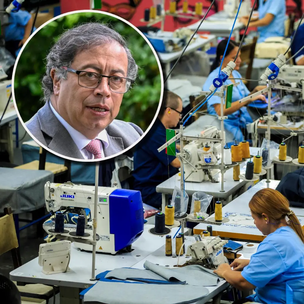 El presidente Gustavo Petro destacó que la confección nacional es de alta calidad y que, al aliviar sus cargas financieras, el país podría generar más riqueza y valor agregado. Camilo Suárez
