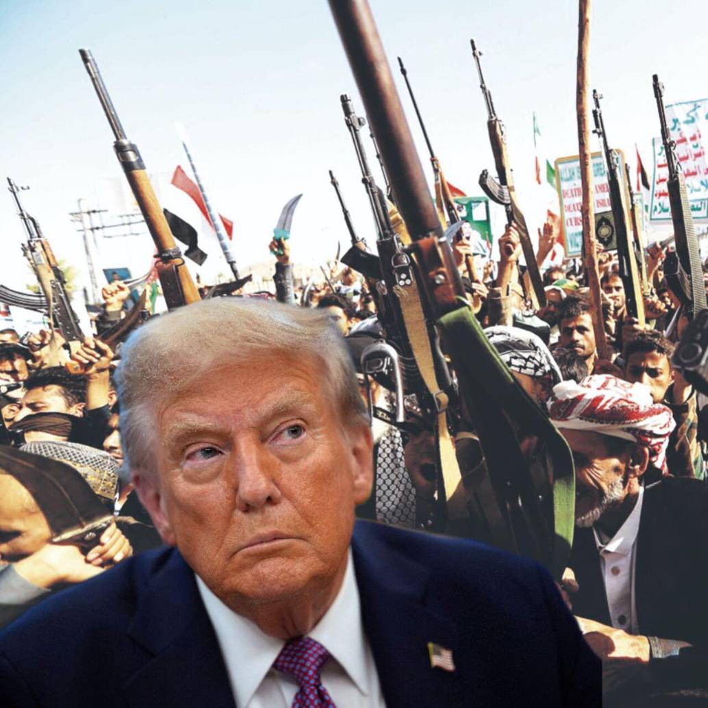 Trump le lanzó su segunda advertencia a Hamas luego de su visita al Medio Oriente. Fotos: AFP y Getty Images