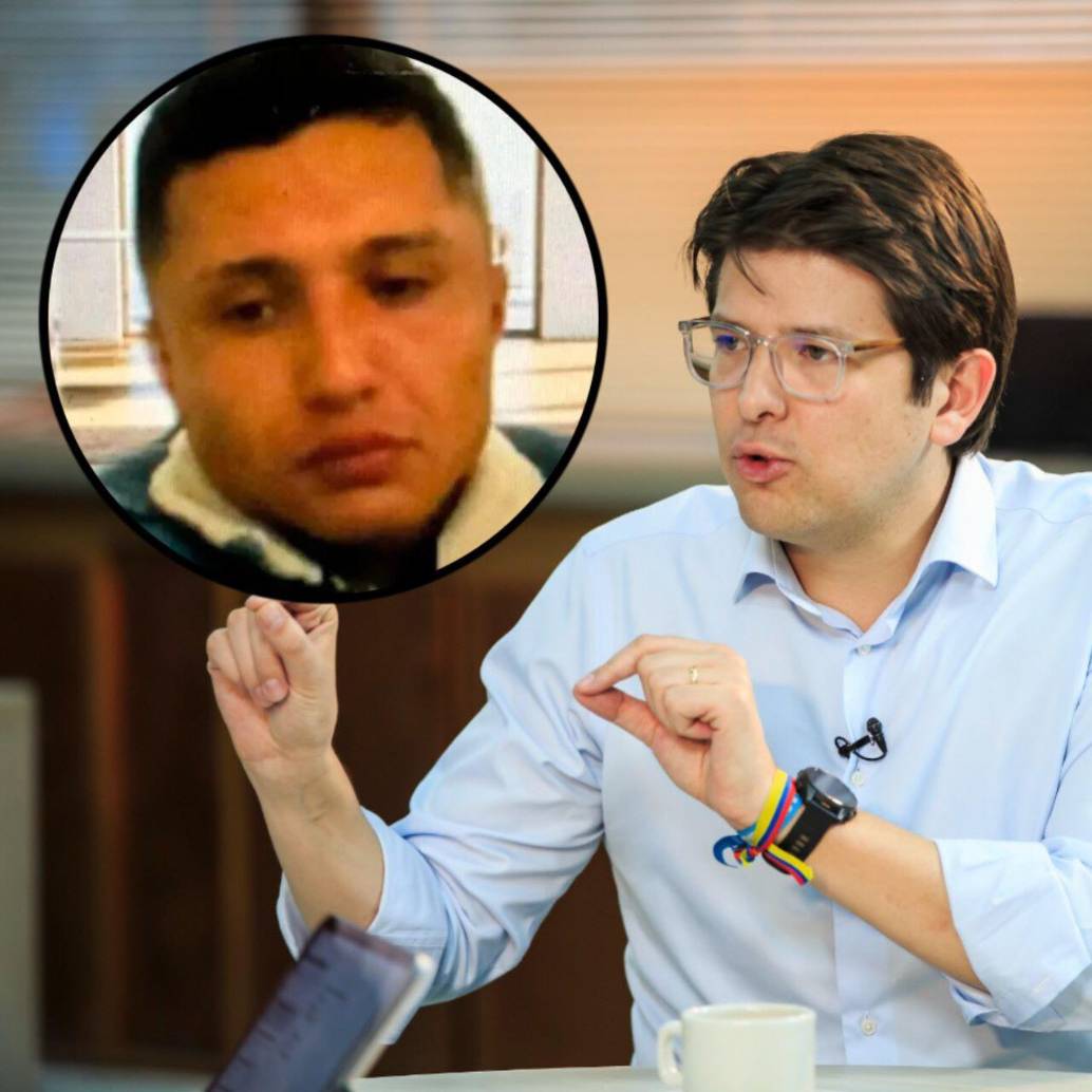 Cristian González hace parte de un grupo de 10 presuntos involucrados en el atentado contra el senador y precandidato presidencial Miguel Uribe Turbay. Fotos: EL COLOMBIANO y captura video