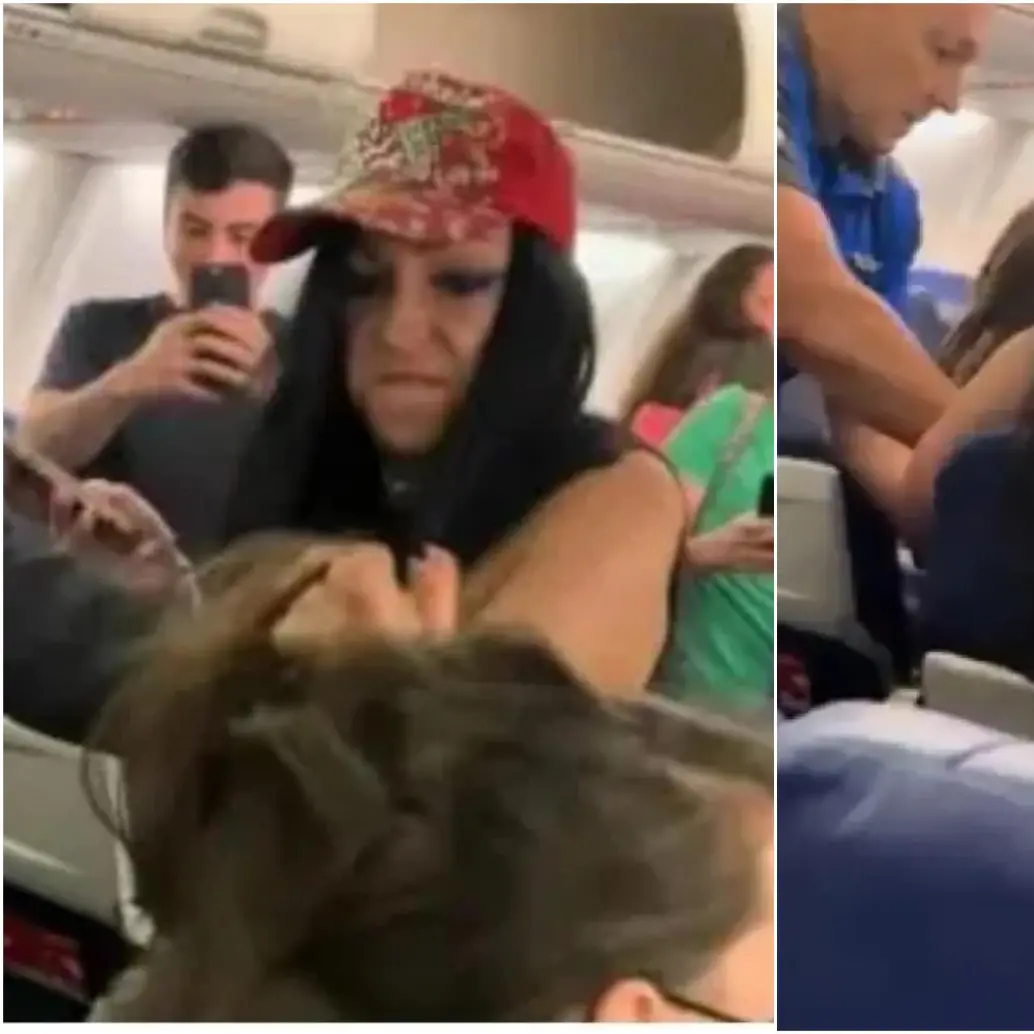 Tras exponer una incomodidad con otra pasajera, la diseñadora la atacó y escupió, por lo que después fue retirada del vuelo desde Nueva York. FOTO: CAPTURA VIDEO REDES SOCIALES