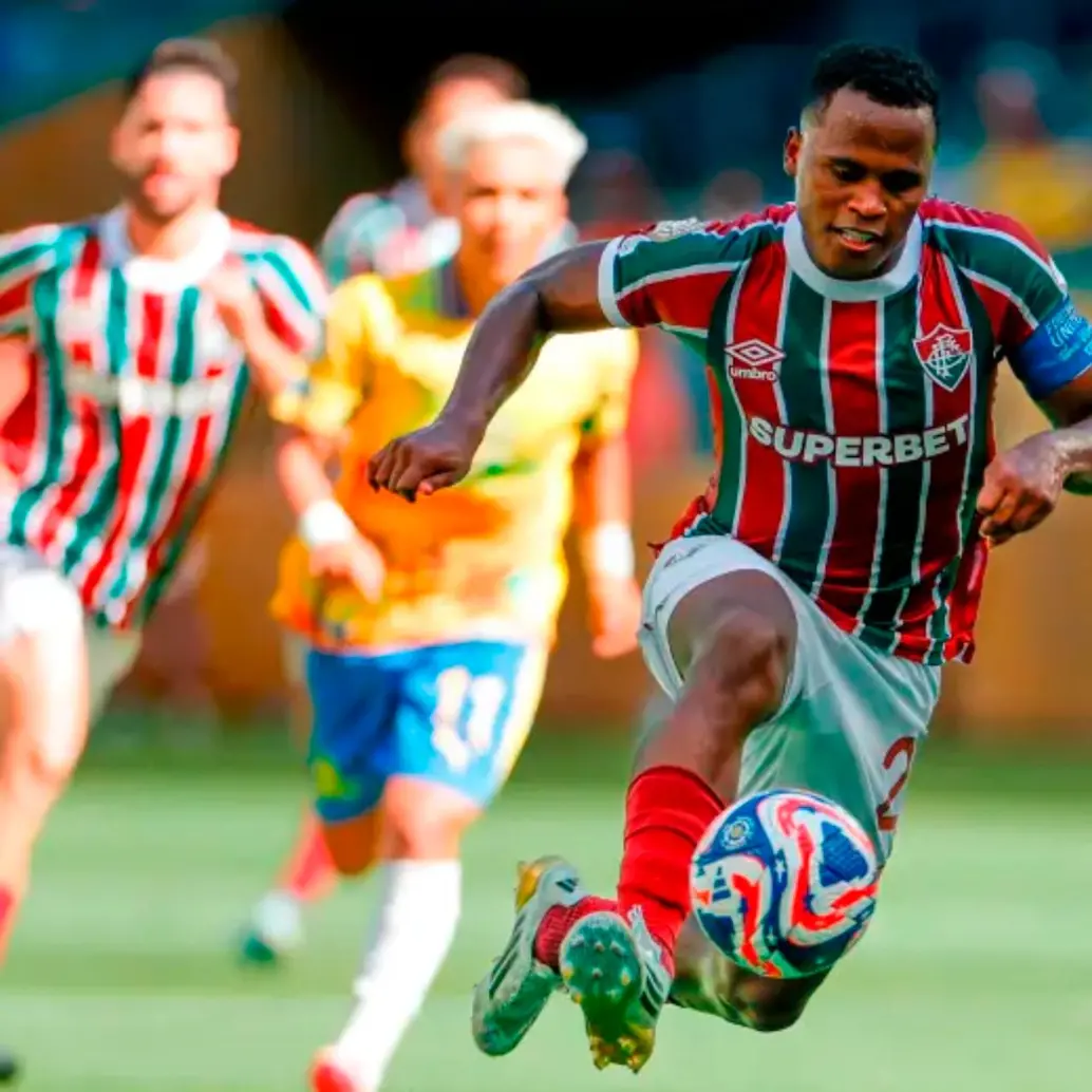 El extremo colombiano Jhon Arias disputó 230 partidos con el Fluminense de Brasil. Anotó 47 goles y dio 55 asistencias. FOTO: GETTY